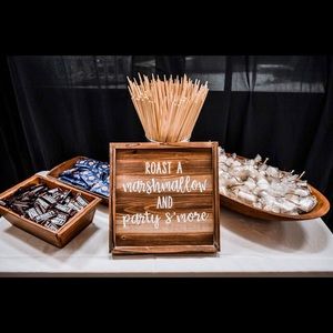 WEDDING SIGNS: s’mores